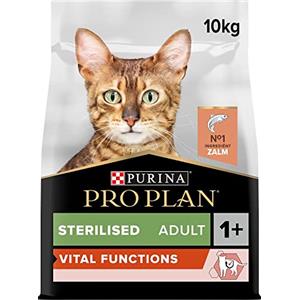 PURINA PRO PLAN Vital Function Crocchette per Gatti Adulti con Salmone Sacco da 10kg