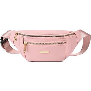 HIFOT Marsupio per Donna, Moda Marsupio Portasoldi con Zip Tasche con Cinturino Regolabile e Fibbia a Sgancio Rapido Casuale da Viaggio Regolabile Singola Spalla per Escursionismo Viaggi Feste