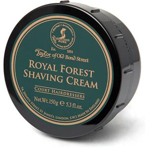 Taylor of Old Bond Street Crema da Barba Royal Forest 150gr - Idratante e Lussuriosa con Oli Essenziali
