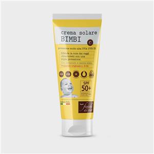 ARTSANA Fiocchi di Riso Crema Solare Bimbi SPF 50 - Protezione Tripla UVA, UVB, IR - 100ml