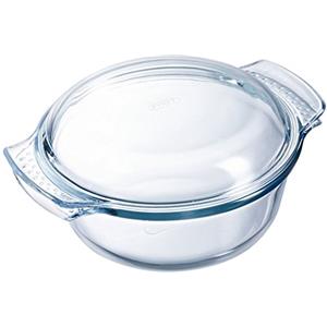 Dajar Pyrex Classic, Piatto di vetro, Trasparente, 32 x 27 cm, 5 L