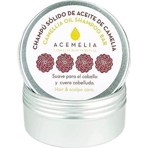 Acemelia Shampoo solido all'Olio di Camelia senza solfati, parabeni o siliconi - Metodo Curly