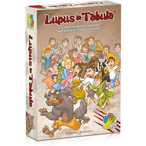 dV Giochi Lupus in Tabula, Colore Rosso, DVG9200 8 a 24 giocatori