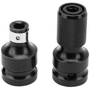 Ejoyous Adattatore per avvitatore a percussione 1/2 a 1/4, supporto per chiave, adattatore per avvitatore a percussione, punta per cricchetto, convertire, set di adattatori per chiavi dinamometriche
