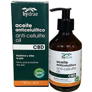 hydrae COSMETICA MEDITERRÁNEA hydrae Hyd Hydrae Olio Anticellulite Riducente e Rimodellante 250ml - Crema Anticellulite Forte Per Gambe E Glutei - Formula Naturale Per Cellulite Radicata - Azione Rassodante E Drenante Per Pancia E Cosce