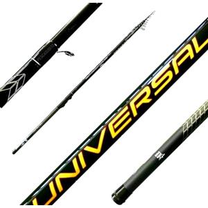 GLOBE FISHING Canna Bolognese Universal 7Mt in Carbonio Pesca Mare Lago Fiume Trota