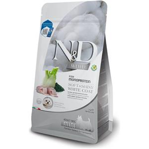 Farmina N&D White Dog Adult Mini Spigola kg 2