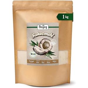 Biojoy Farina di Cocco Biologica (1 kg), parzialmente degrassata e senza zuccheri aggiunti