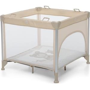 Foppapedretti Box Pieghevole Jubox, per bambini dalla nascita a 36 mesi, Trasportabile con Borsa in dotazione, Tappetino Imbottino, Angoli Protetti con Rivestimento, 93x93x78 cm, Augh