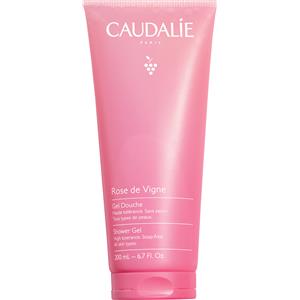 Caudalie Gel Doccia Rose de Vigne 200ml - Senza Sapone, Alta Tollerabilità, Profumo di Rosa e Rabarbaro