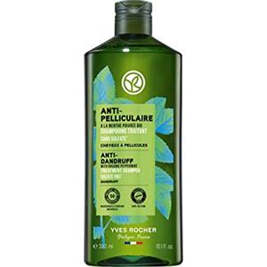 Yves Rocher Shampoo Anticaspa Trattante - Capelli con forfora - Shampoo senza solfati e siliconi con erba bio - Pelle capelluto purificata e priva di forfora - Made in France - 300ml