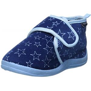 Playshoes Pantofole, Unisex - Bambini e ragazzi, Blu Marino Pastello, 18/19 EU