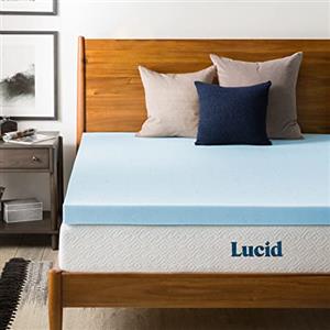 LUCID Full XL, gel memory foam, topper