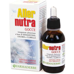 Farmaderbe Aller Nutra - Integratore Alimentare in Gocce da 50 ml per il Sistema Immunitario e il Controllo delle Allergie