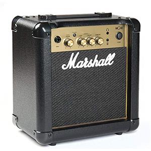 Marshall Mg10G, Amplificatore da Pratica Adatto per Chitarra Elettrica, Nero e Oro