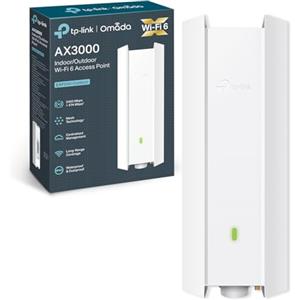 TP-Link Access Point Gigabit wireless Wi-Fi 6 Dual-Band | Mesh Ture AX3000 | Supporta 802.3at PoE+ e PoE passivo | Roaming senza soluzione di continuità | Ponte esterno a lungo raggio per interni |