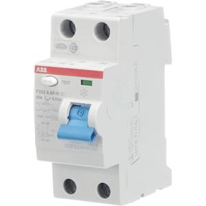 Abb Spa Interruttore Differenziale Puro A Anti-Perturbazione 2P 25A 30 mA - ABB F202 A-25/0.03 AP-R