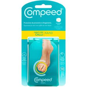 Compeed Cerotti per Calli Interno Dita - 10 Pezzi, Tecnologia Idrocolloidale per Protezione e Sollievo dal Dolore