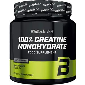 Biotech USA Creatina Monoidrato Micronizzata 300 g - Migliora Prestazioni Fisiche e Forza