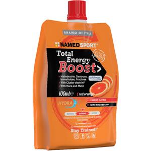 Named Sport Total Energy Boost Red Orange 100ml - Integratore Energetico Liquido con Maltodestrine e Fruttosio