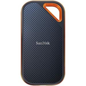SanDisk 4TB Extreme PRO SSD portatile, Unità a stato solido NVMe esterna, fino a 2000 MB/s, USB-C, IP65 resistente all'acqua e alla polvere, backup automatici, crittografia hardware, Nero