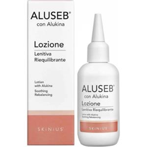 Aluseb Lozione 75 ml - Lozione lenitiva e riequilibrante con Alukina e Pantenolo per dermatite seborroica