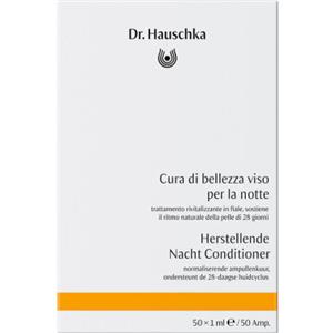 Dr. Hauschka Cura di Bellezza Viso per la Notte - Trattamento Rivitalizzante in 50 Fiale da 1 ml