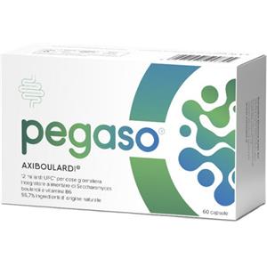 Schwabe Pharma Pegaso Axiboulardi - Integratore Alimentare con Saccharomyces boulardii e Vitamina B6 per l'Equilibrio Intestinale - 60 Capsule