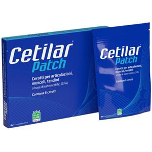 Pharmanutra Cetilar Patch Cerotto Monouso 5 Pezzi - Benessere per Muscoli e Articolazioni