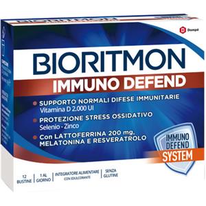 Dompe' Bioritmon Immuno Defend Supporto Difese Immunitarie 12 Bustine