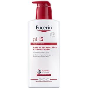 Eucerin pH 5 Emulsione Idratante Extra Leggera 400ml - Idratazione e Protezione per Pelli Sensibili