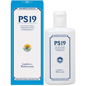 Erboristeria Magentina PS19 Shampoo Doccia 200ml - Detergente Delicato per Pelli Fragili e Sensibili con Principi Attivi Naturali