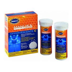 Manuka Benefit Effervescente C - 20 Compresse | Sostegno per Difese Immunitarie