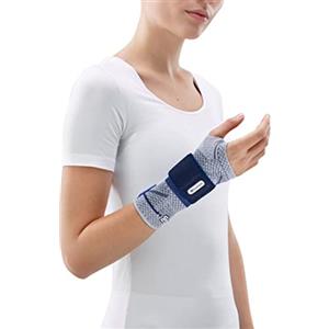 Bauerfeind AG/Orthopädie ManuTrain - Supporto per polso, taglia: 5 sinistra, colore: titanio