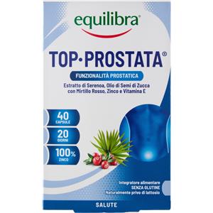 Equilibra Top Prostata Integratore Benessere Vie Urinarie 40 Capsule
