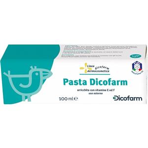 Dicofarm Pasta Lenitiva 100 ml - Emulsione per Pelli Irritate con Vitamina E e F