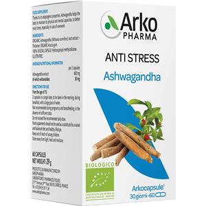 arkofarm Arkocapsule Ashwagandha Bio 60 Capsule