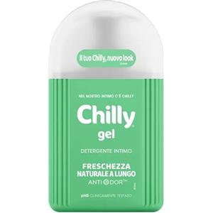 Chilly Gel Detergente Intimo Fresco 300 ml - Con Mentolo Naturale, pH 5, Clinicamente Testato