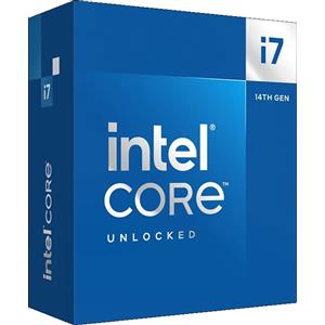 Intel Box Core i7 Processore i7-14700KF 3,40GHz 33M Raptor Lake-S Refresh