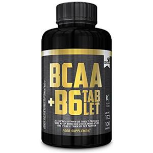 Gold's Nutrition BCAA + B6 - Gold's Nutrition - Aminoacidi Ramificati Kyowa 100 cpr da 1g con vitamina B6