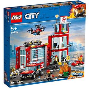 Lego City Feuerwehrstation 60215 (509 Teile) mit Licht & Sound - 2019