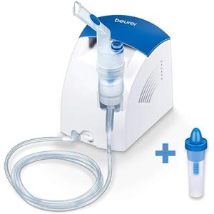 Beurer Ih 26 Aerosol Con Doccia Nasale E Accessori Completi Inclusi, Bianco/Blu, ‎16.6 x 14.8 x 14.1 cm