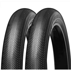 MADICKS 2 COPERTONI 20 X 4.0 X FAT BIKE E-BIKE GOMMA 20'' COPPIA PNEUMATICI STRADALE MTB BICI ELETTRICA NERO RIGIDO 20X4.0 (100-406)