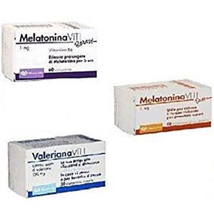 Marco Viti 1 Melatonina Retard 1 mg + 1 Melatonina Fast 1 mg + 1 Valeriana Marco Viti 60+60+30 Cpr Mgliorano la qualità del Sonno