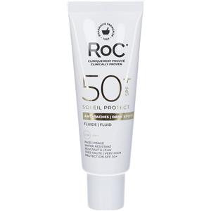 ROC SOLEIL PROTECT Fluido Viso Uniformante Anti Macchie SPF50 50 ml Crema solare