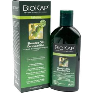 Biokap Shampoo Olio Dermolenitivo 200 ml - Deterge e Lenisce il Cuoio Capelluto Sensibile