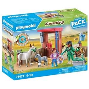 Playmobil Veterinario della Fattoria 71471 - Set da Gioco per Bambini (4-10 anni) con Personaggi e Accessori