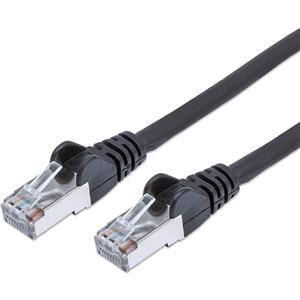 Intellinet Cavo di rete Patch Cat. 6A Nero UTP 50m - Rame 100%, Connettori RJ45