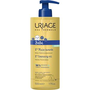Uriage Bébé Olio Detergente Nutriente 500 ml - Deterge Delicatamente la Pelle Sensibile del Bambino