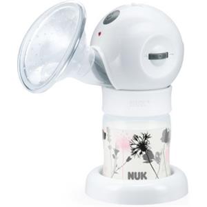 NUK Tiralatte Elettrico LUNA - Delicato, Efficiente, Funziona a Batteria e Corrente